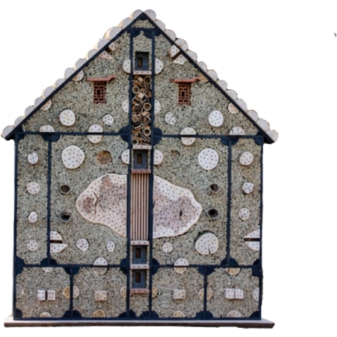 Insectenhotel de Bijenkoningin 20x200x240 cm - Boomstijl