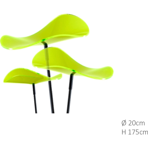 3 stuks! Zonnevangers Lucy Groen groot 175x20 cm Cazador Del Sol - Cazador del sol