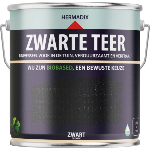 Impraline zwarte teer 2500 ml - Hermadix