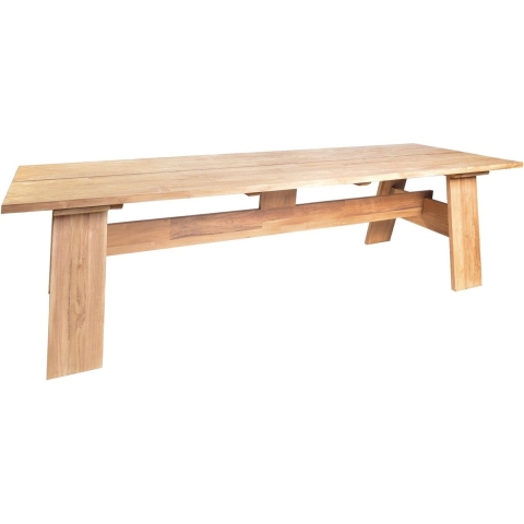 Finn teakhout tafel - Max luuk