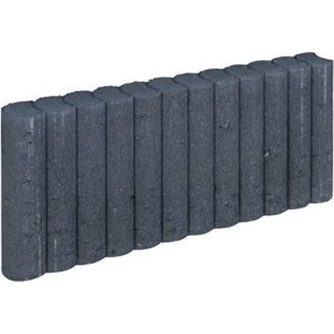 10 stuks! Mini palissadeband zwart 6x25x50 cm - Gardenlux