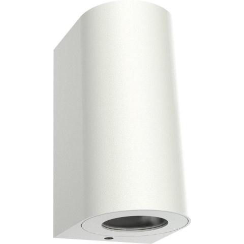 Nordlux Canto Maxi 2 - Buiten Wandverlichting - 8,7 X 17 Cm - IP44 - Wit