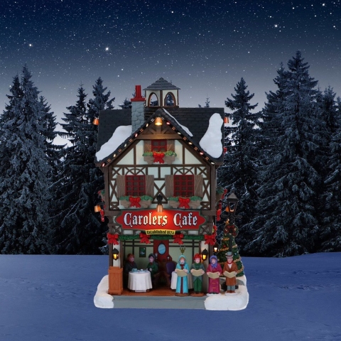 Carolers Cafe B/O (4.5V) - Lemax