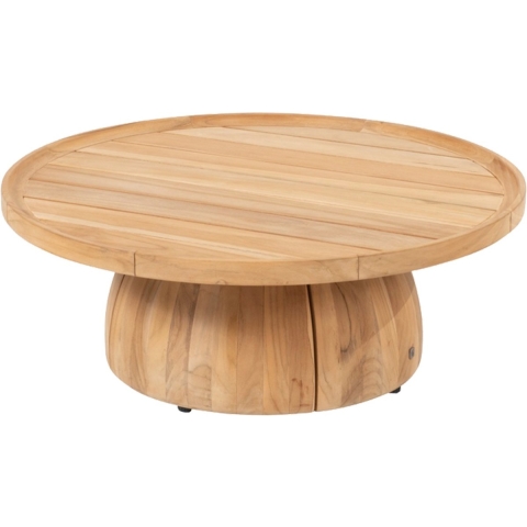 Pablo Coffee Tafel Teak dia. 80 cm - 4so