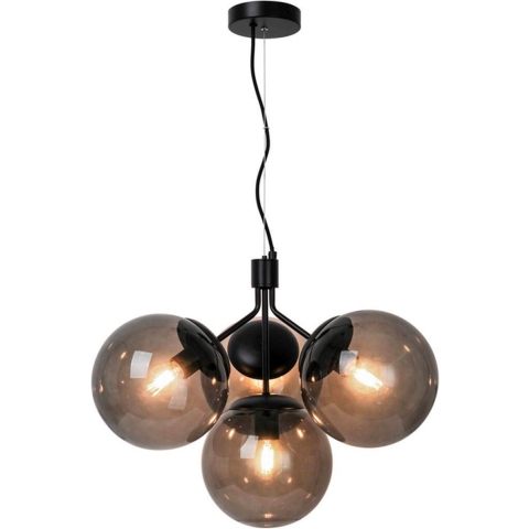 Nordlux Ivona - Hanglamp - 54,2 X 54,2 X 244 Cm - Zwart