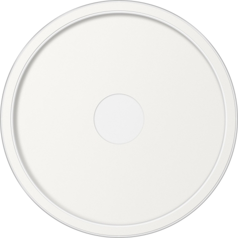ETH Loïs - Plafonnieres - Ø 40 X 6 Cm - 3 Stappen Dimbaar - 30W LED Incl. - IP44 - Wit