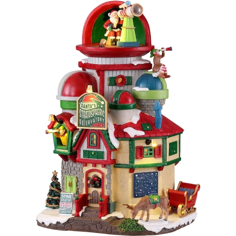 Santa'S Stratospheric Observatory B/O (4.5V) Kerst - Lemax