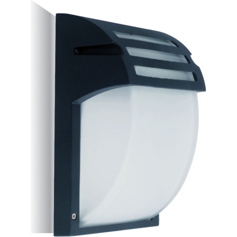 V-TAC VT-754-MB E27 Buitenverlichting - Wandlamp - IP44 - Mat Zwart