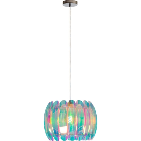 Lucide Glinstar - Hanglamp - Ø 40 X 160 - Multicolor