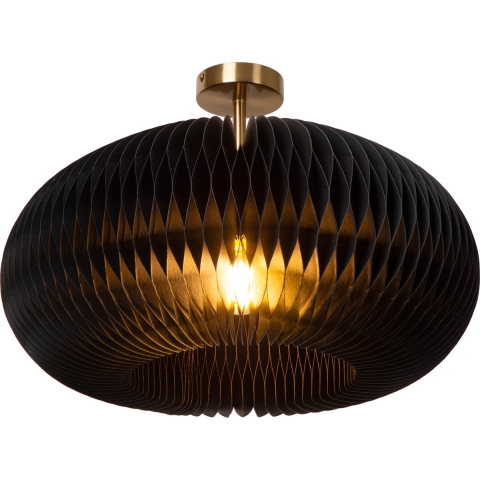 Lucide Armoni - Plafondlamp - Ø 52 X 26 Cm - Zwart
