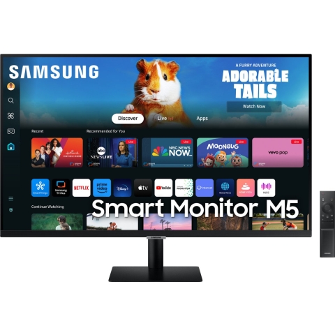 Samsung Smart M5 LS32DM502EUXEN - Full HD Smart Monitor - Apple AirPlay - Tizen - Wi-Fi - Bluetooth - 32 Inch
