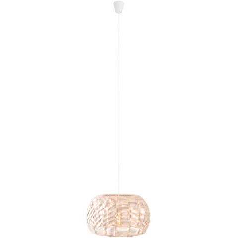 Maxlight Praslin - Hanglamp - Ø 39 X 165 Cm - Wit