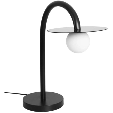 Maxlight Enigma - Tafellamp - 39 X 45 Cm - 2W LED Incl. - Zwart