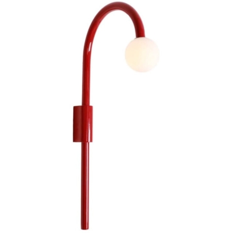 Maxlight Enigma - Wandlamp - 30 X 4 X 60 Cm - 2W LED Incl. - Rood