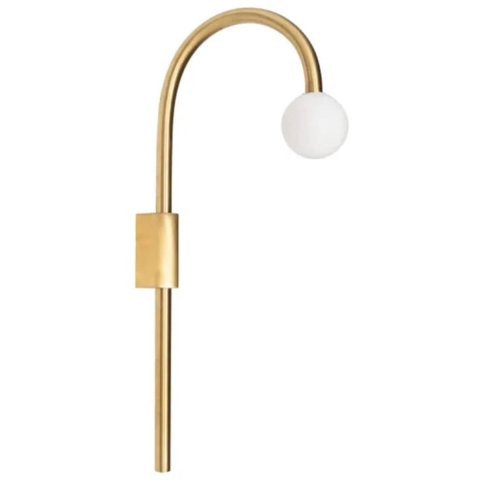 Maxlight Enigma - Wandlamp - 30 X 4 X 60 Cm - 2W LED Incl. - Goud