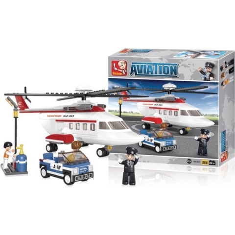 Sluban helikopter bouwdoos