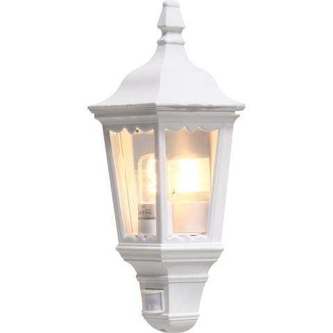 Konstsmide Firenze – Buiten Wandlamp Met Sensor – 25 X 16 X 49,5 Cm – IP43 – Mat Wit