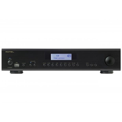 Rotel A14 MKII stereo versterker zwart
