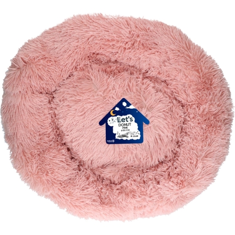 Let's Sleep Donut 100 cm Beige Roze
