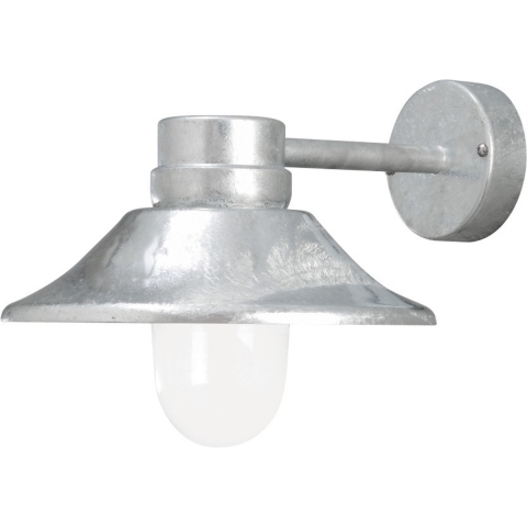 Konstsmide Vega - Buiten Wandlamp - 29 X 36 X 26,5 Cm - 8W Dimbare LED Incl. - IP54 - Gegalvaniseerd Staal