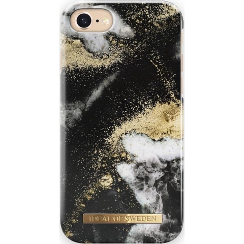 iDeal Of Sweden Cover Black Galaxy Marble iPhone 6/6S/7/8 (U)