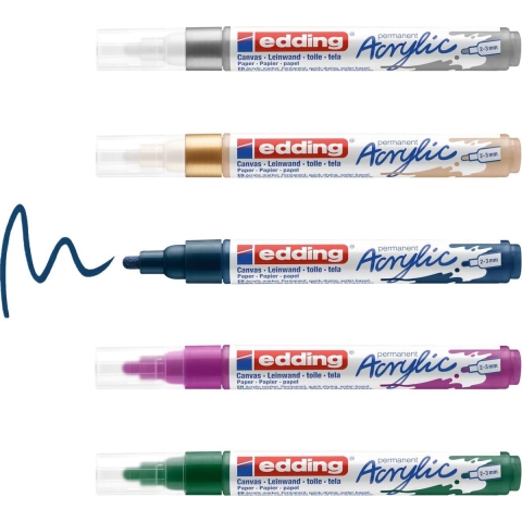 Edding acrylmarkers festive  5st