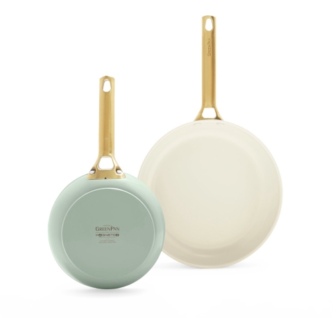 GreenPan - Padova Mint Green 2-delige pannenset met keramische antiaanbaklaag 20/26 cm