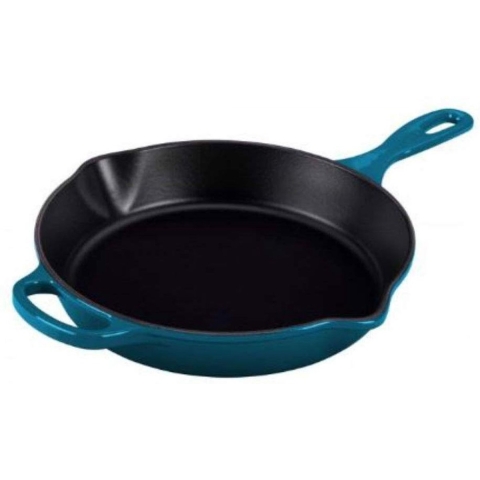 LE CREUSET - Signature - Skillet hoog 26cm Deep Teal