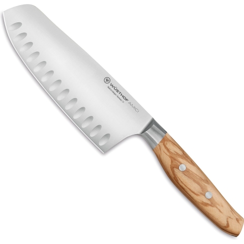 Wusthof - Amici Santoku met kuiltjes 17 cm