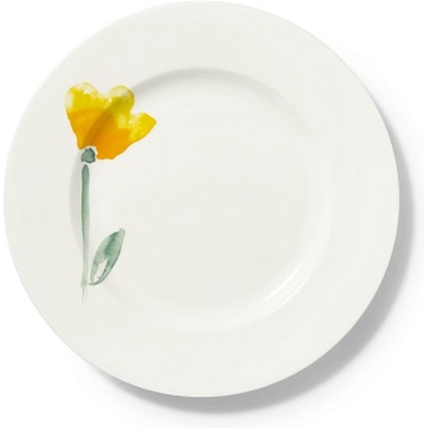 DIBBERN - Impression Yellow Flower Class - Ontbijtbord 21cm