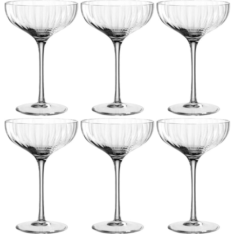 Leonardo - POESIA Champagne Glazen 260ml - 6 stuks