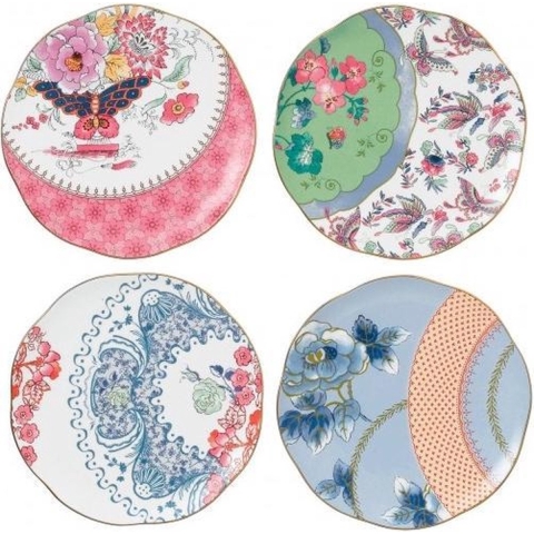 WEDGWOOD - Butterfly Bloom - Borden set/4