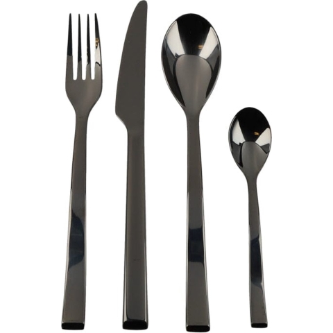 Couzon - Side 24-delig Bestekset in Geschenkdoos - Black