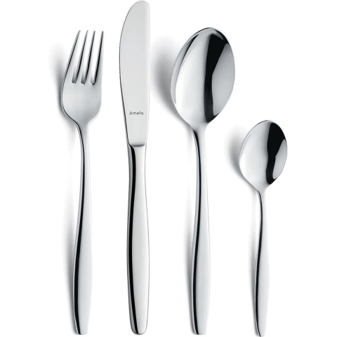 Amefa - Florence 24-delige Bestekset in Luxe Houten Kist - Zilver