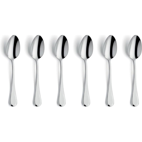 Amefa - Drift 6 Theelepels - Zilver