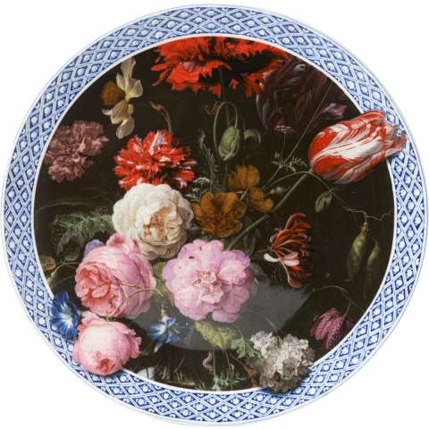 HEINEN - Wandborden - Stilleven met bloemen 31,5cm