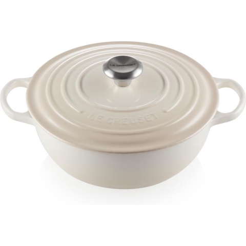 LE CREUSET - Signature - Marmite braadpan 26cm 5,30l Merinque