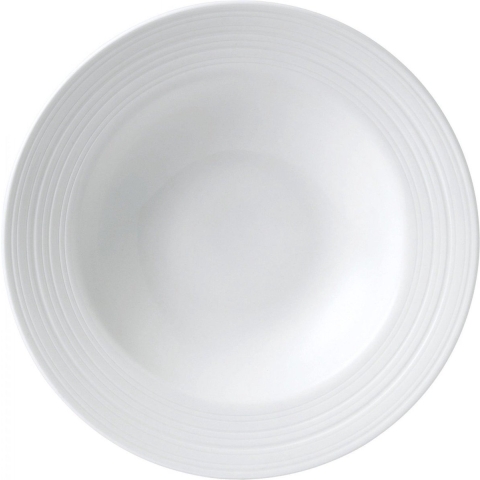 WEDGWOOD - Jasper Conran White - Pastabord met rand 26cm Strata