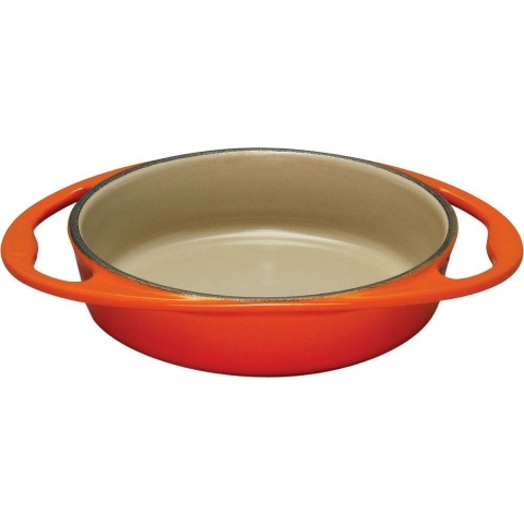 LE CREUSET - Gietijzer - Tarte Tatin vorm 25cm Oranjerood