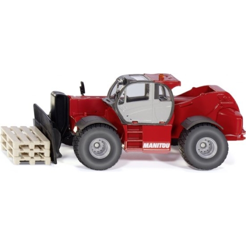 Siku Manitou Mht 10230 Verreiker Met Vork En Pallets Rood (3507)