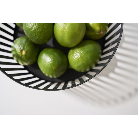 YAMAZAKI - Tower - Fruitschaal 20cm Zwart