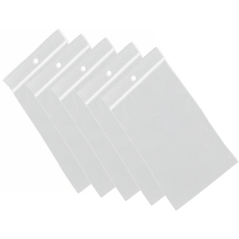 Gripzakjes/verpakkingszakjes - 1000x stuks - transparant - 13,5 x 23 cm - gripsluiting zakjes -