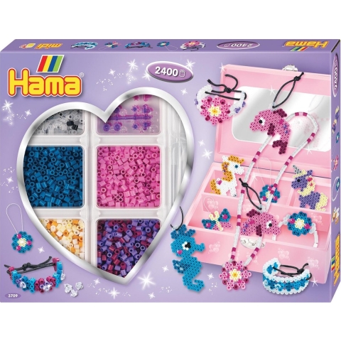 Hama Strijkkralen Sieraden Maken Set 2400 Stuks