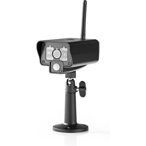 Nedis CSWL1C20CBK Digitale 2.4 Ghz Draadloze Camera Ondersteunt Cswl120cbk & Cswl140cbk Observatieset