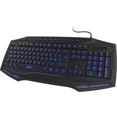 URage Exodus 300 Illuminated Gaming Keyboard QWERTY US