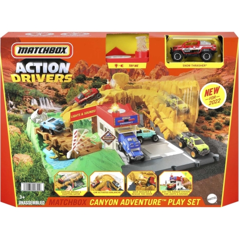 Mattel Matchbox Action Drivers Speelset Assorti