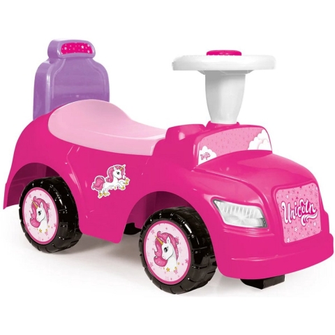 Dolu Eenhoorn Loopauto Roze
