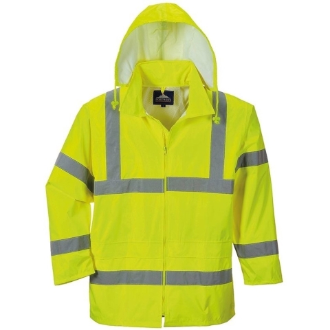 Reflecterende regenjas - Veiligheidsregenjas - 4XL