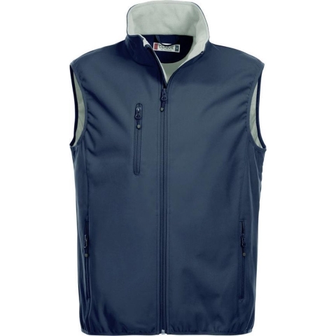 Clique 020911 Basic Softshell Vest - Dark Navy - XS