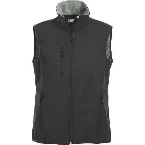 Clique 020916 Basic Softshell Vest Ladies - Zwart - XL